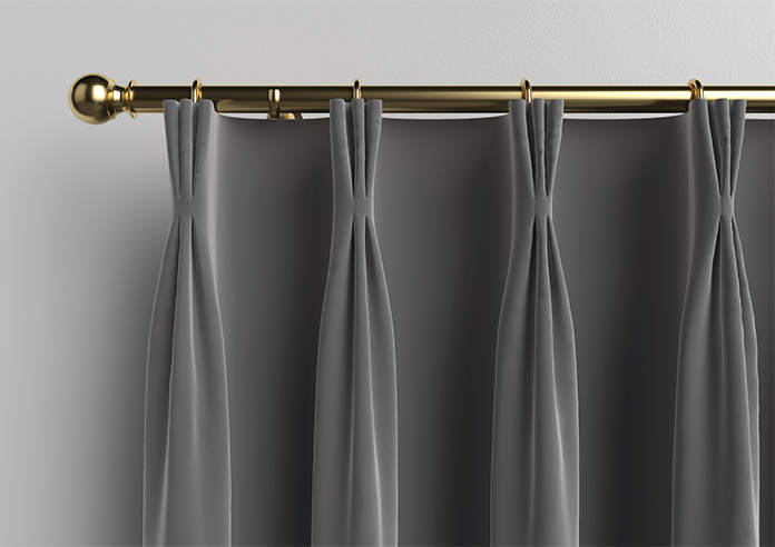 Luxe Velvet, Grey - Made to Measure Curtains - Image 11